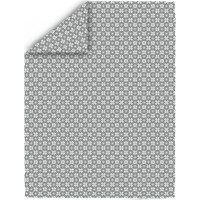 Vánoční deka 220x200 cm + 2 ks povlaků na polštář SCANDI Classic Style - šedá