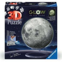 RAVENSBURGER 3D Svítící puzzleball Měsíc 73 dílků