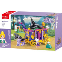 Sluban Girls Dream Čarodějky M38-B1056 Kouzelný kočár s jednorožcem