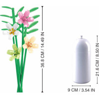 Sluban Flowers M38-B1101-13 Frézie ve váze