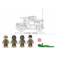 Sluban Model Bricks M38-B1179 Obrněné bojové vozidlo Tajfun