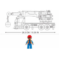 Sluban Town M38-B1195 Autojeřáb s demoliční koulí