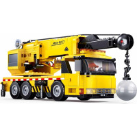 Sluban Town M38-B1195 Autojeřáb s demoliční koulí