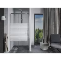 Sprchové dveře MAXMAX MEXEN APIA 130 cm - STRIPE, 845-130-000-01-20