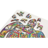 MOXY Obrysové puzzle Želva 130 dílků