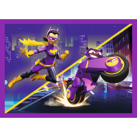 TREFL Puzzle Batwheels: Seznamte se 4v1 (35,48,54,70 dílků)