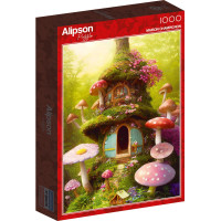 ALIPSON Puzzle Houbový domeček 1000 dílků