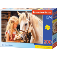 CASTORLAND Puzzle Můj přítel kůň 200 dílků