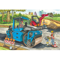 SCHMIDT Puzzle Na staveništi 3x48 dílků