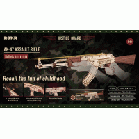 ROBOTIME Rokr 3D dřevěné puzzle AK-47 Assault Rifle 315 dílků