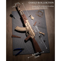 ROBOTIME Rokr 3D dřevěné puzzle AK-47 Assault Rifle 315 dílků