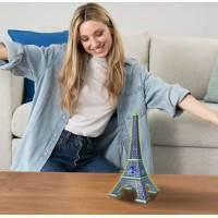 RAVENSBURGER Svítící 3D puzzle Eiffelova věž 224 dílků