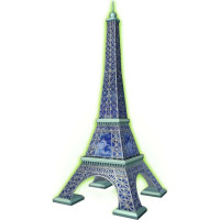 RAVENSBURGER Svítící 3D puzzle Eiffelova věž 224 dílků