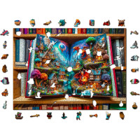 WOODEN CITY Dřevěné puzzle Čárovné pohádky 1010 dílků