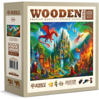 WOODEN CITY Dřevěné puzzle Fantasy zámek 1010 dílků