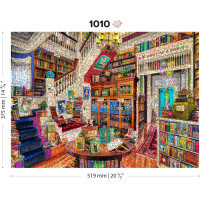 WOODEN CITY Dřevěné puzzle Přání v knihovně 1010 dílků