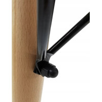 Jídelní stůl CARO 80 cm - bílý