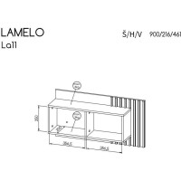 Police LAMELO LA11 - dub wotan/černá