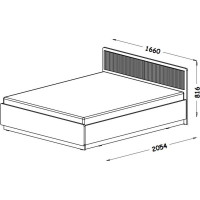 Postel PRESTIGO P13 - 200x160 cm