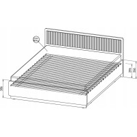 Postel PRESTIGO P13 - 200x160 cm