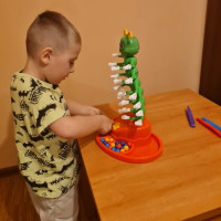 Arkádová hra - Tančící stonožka