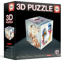 EDUCA 3D Puzzle kostka Estetika 216 dílků