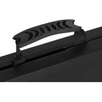 Sestava cateringového nábytku FETA BLACK (stůl 180 cm + 6 židlí) - černá