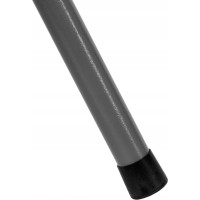 Sestava cateringového nábytku FETA BLACK (stůl 180 cm + 6 židlí) - černá