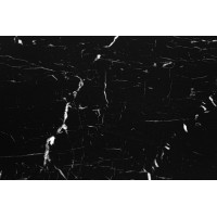 Jídelní kulatý stůl PARIS Black 80 cm - černý mramor