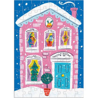 Galison Puzzle adventní kalendář 12 v 1