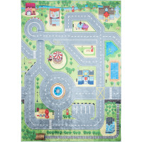 Dětský koberec EMMA - Uličky ve městě