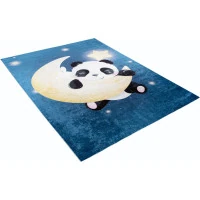 Dětský koberec EMMA - Panda na měsíci