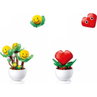 Sluban Flowers M38-B1073 Květiny s očima malé Displej 6 ks