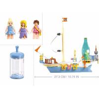 Sluban Girls Dream Cesta za pokladem M38-B1173 Loď pro lovce pokladů