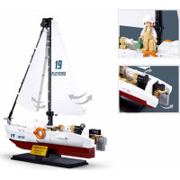 Sluban Model Bricks M38-B1190 Rychlá loď Rodeo v měřítku 1:35