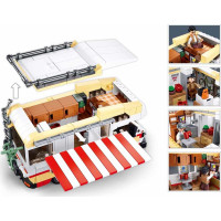 Sluban Model Bricks M38-B1193 Obytný vůz TS-3 v měřítku 1:35