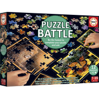 EDUCA Puzzle bitva Příroda 12x42 dílků
