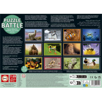 EDUCA Puzzle bitva Příroda 12x42 dílků