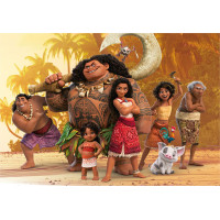 EDUCA Puzzle Vaiana 2, 4v1 (50,80,100,150 dílků)