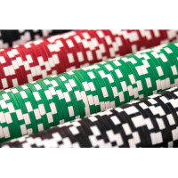 Poker - sada 500 žetonů v kufru HQ