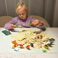 Dinosauří vejce - Vykopávka