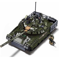 Sluban Model Bricks M38-B1178 Hlavní bitevní tank T-80 2 v 1 v měřítku 1:35
