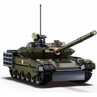 Sluban Model Bricks M38-B1178 Hlavní bitevní tank T-80 2 v 1 v měřítku 1:35