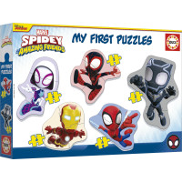 EDUCA Baby puzzle Spidey a jeho úžasní přátelé 5v1 (3-5 dílků)