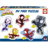 EDUCA Baby puzzle Spidey a jeho úžasní přátelé 5v1 (3-5 dílků)