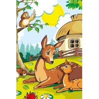 ART PUZZLE Dřevěné puzzle Srnčí maminka 25 dílků