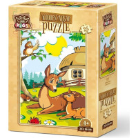 ART PUZZLE Dřevěné puzzle Srnčí maminka 25 dílků