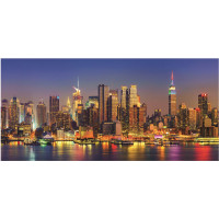 EDUCA Panoramatické puzzle Mrakodrapy v New Yorku 3000 dílků
