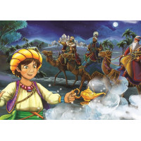 ART PUZZLE Puzzle Aladin a kouzelná lampa 2x100 dílků