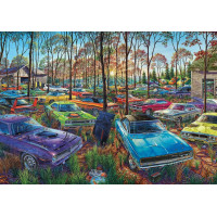 ART PUZZLE Puzzle Autovrakoviště 1000 dílků